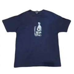 90s ラスティ ピエロ　Tシャツ　USA製　古着　紺　シングルステッチ　ナス紺
