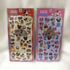 プチドロップ　ミッキー　ミニー　2枚セット
