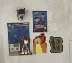 名探偵コナン　コナン　フィギュア　一番くじ　ステッカー　灰原　新品　未使用