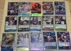 フラシ優勝リーダーパラレル】ワンピースカードゲーム 黒ヤマト デッキ