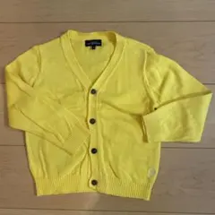 グリーンレーベルリラクシングイエローカーディガン 115cm