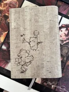 チョコボ&モーグリ ブックカバー 手帳カバー ファイナルファンタジー14