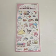サンリオキャラクターズ フラッフィースケッチステッカーズ シール