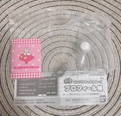 サンリオキャラクターズプロフィール帳　マロンクリーム