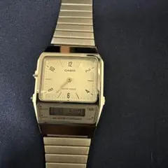 ☆レア CASIO AQW-62 アナデジ クォーツ 純正SSブレス - メルカリ