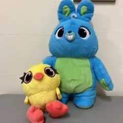 トイストーリー4 ダッキー＆バニーぬいぐるみ