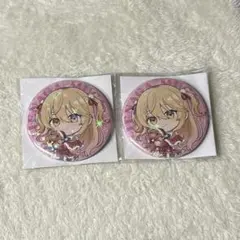 にじさんじ ハピトリ 家長むぎ 缶バッジ