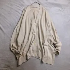 フレームワーク 洗える コットン カーディガン 羽織り ベージュ ゆったり大きめ
