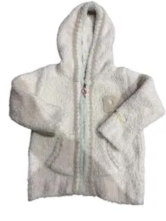 ジェラートピケgelatopique フード付きアウター 70-80 ホワイト