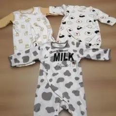 【70〜80】ロンパース 3点セット