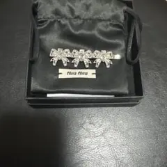 2025年最新】miumiu ヘアクリップ クリスタルの人気アイテム - メルカリ