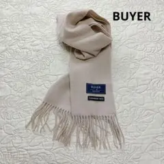 【超美品】BUYER　カシミヤ　100%　ストール