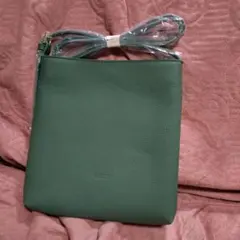 [バルコス] ポシェット 　シュリンクレザー　グリーン