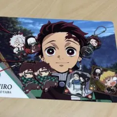 鬼滅の刃　炭治郎　禰豆子　ラバーストラップ　キーホルダー