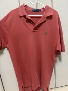 Polo by Ralph Lauren M 赤オレンジポロシャツ