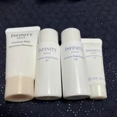 KOSE INFINITY トライアルセット 洗顔料 化粧水 乳液 美容液