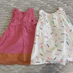 BREEZE ワンピース 2着セット サイズ80