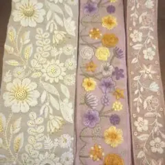 インド刺繍リボン 計1.5m　94