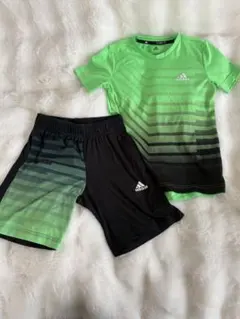 adidas アディダス　半袖ハーフパンツ上下セット