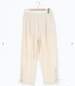 SM2 裾レースアップパンツ