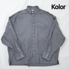 Kolor　カラー　2023AW　20sダンガリー　シャンブレーシャツのサムネイル