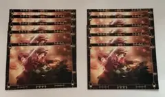 鬼滅の刃 ufotable cafe 半券 ポストカード ポスカ 炭治郎 義勇
