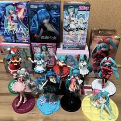 初音ミク　フィギュア　箱付き　まとめ　セット　9個セット