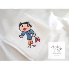 販売再開・:*似顔絵タオルハンカチ
