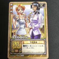 希少】ナミ＆ロビン 才色賢美 PA-T06 ワンピース カードゲーム - メルカリ