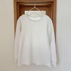 UNIQLO ユニクロ　キッズ　極暖ヒートテック　コットン　120cm ワッフル