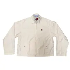 フラッグタグTOMMY HILFIGER ホワイト ジャンパー M
