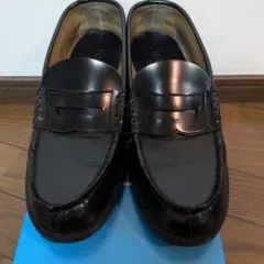 値下げ　HARUTA 黒 ローファー 27.5EEE