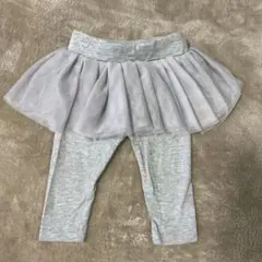 ベビーギャップ babygap チュールスカートレギンス レギンス グレー
