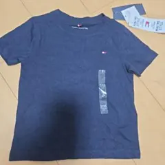 新品タグ付き TOMMY HILFIGER Tシャツ ネイビー XXSのサムネイル