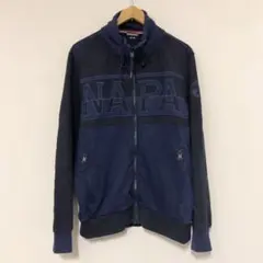 Napapijri(ITA)ビンテージレタードスウェットジャケットのサムネイル