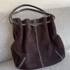 Salvatore Ferragamo ダークブラウン トートバッグ