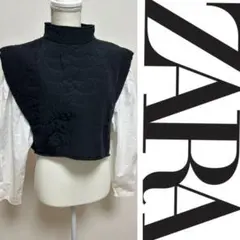 ZARA★キルティングドッキングベスト