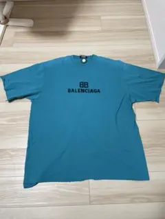 BALENCIAGA Tシャツ XSサイズ ターコイズブルー - メルカリ