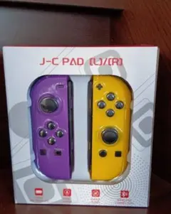 Joy-Con Switch　ジョイコン ネオンパープル/ネオンオレンジ