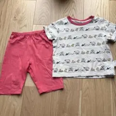 匿名配送◎即購入OK◎UNIQLO ユニクロ　パジャマ　半袖　90cm メイシー