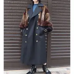ムルーア　ファー　トレンチコート