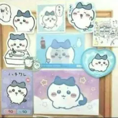 ちいかわ　ハチワレ　報酬袋チェンジカード　ブロマイド　ダイカットステッカーのサムネイル