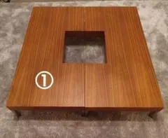 ACTUS porada パズル ローテーブル 【セット売り①】