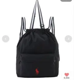 2WAY レインバック リュック型 "ワンポイント ポロポニー"のサムネイル