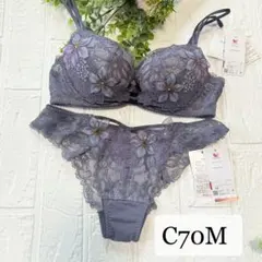 【新品】wacoal パルファージュ　36 リボンブラ　ソング　 C70M KO