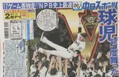 匿名 本日発送 新品未読)9/8 阪神タイガース 優勝　③