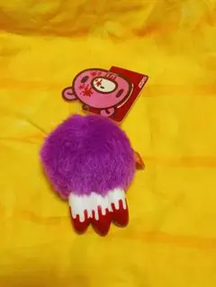 脱グルーミー キーチェーン ピンク パープル ぬいぐるみ キーホルダー 脱グルーミー キーチェーン ピンク パープル ぬいぐるみ