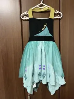 ベルメゾン　ディズニー　アナ雪　エプロンドレス