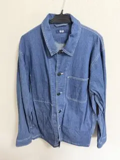 カバーオール デニムジャケット