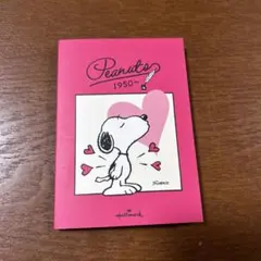 Peanuts スヌーピー メモ帳